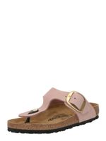BIRKENSTOCK Japanke 'Gizeh Lenb'  zlatna / rosé / crna