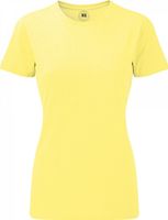 Russell Žíhané dámské tričko z polybavlny 35% bavlna 65% polyester Barva: žlutá melír, Velikost: XXL Z165F