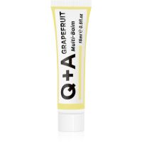 Q+A Grapefruit Multifunktionsbalsam für Lippen 15 ml
