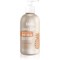 Delia Cosmetics Juicy Care Pineapple regenerierende Handcreme 120 ml
