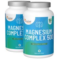 Essentials Magnesium-Komplex 500, hochdosiert - vegan, 180 Kapseln