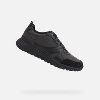 Black men's sneakers Geox Molveno - Men's