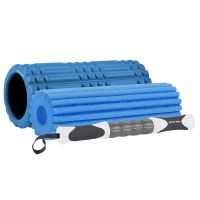 Spokey MIX ROLL Fitness massage parsni valec 3in1, blue