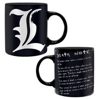 Abysse Corp Death Note Šálka Symbol L and rules