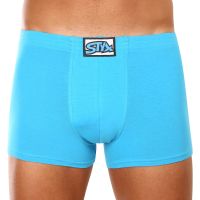 Men's boxers Styx classic rubber light blue