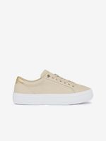 Tommy Hilfiger Essentials Vulc Leather Sneaker Tenisice bež