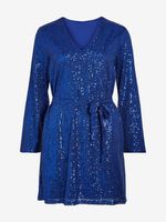 Vila Viglitas Deep Kleid Blau