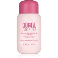 Coco & Eve Sweet Repair Repairing & Restoring Shampoo intenzíven regeneráló sampon a sérült és festett hajra 70 ml