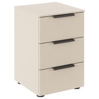 Rauch Möbel NOČNÝ STOLÍK, čierna, šampanská, 40/61/42 cm