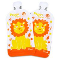 Petite&Mars Papoo кишеня для їжі Lion 6x150 мл