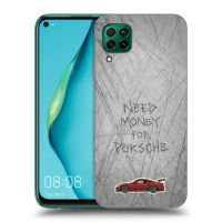 Silikónový čierny obal pre Huawei P40 Lite - Garage Scratch