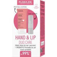 FlosLek Laboratorium Hand & Lip Duo Care Snail zestaw upominkowy