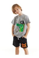 Denokids Pirate Crocodile Boys T-shirt Shorts Set