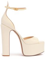 155mm Tan-go Patent Leather Pumps