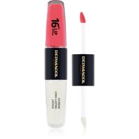 Dermacol 16H Lip Colour langlebiger, glänzender Lippenstift Farbton 26 2x4 ml