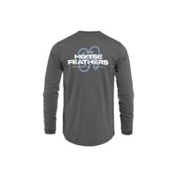 HORSEFEATHERS Bike tričko Fury LS - castlerock GRAY velikost M