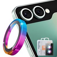ENKAY ALU Steklo za kamero Samsung Galaxy Z Flip8 5G COLORFUL