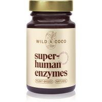 WILD & COCO Superhuman Enzymes tráviace enzýmy 30 cps