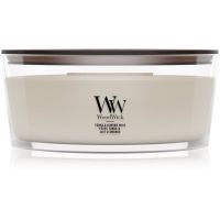Woodwick Tonka & Almond Milk aроматична свічка з дерев'яним гнітом 453.6 гр