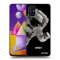 Silikónový prehľadný obal pre Samsung Galaxy M31s - Astronaut Big