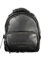 Czarny plecak modowy CafèNoir