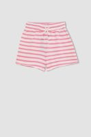 DEFACTO Girl's Striped Shorts