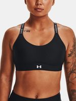 Under Armour Infinity Covered Mid Sportovní podprsenka Černá