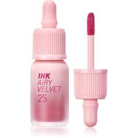 peripera Ink Airy Velvet Cremiger Lippenstift mit Matt-Effekt Farbton 25 Zazzy Peach 4 g