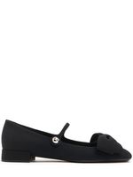 20mm Bowjane Satin Mary Jane Flats