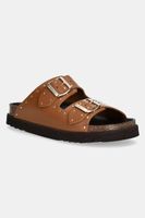 Scholl slapi de piele BEATRIZ