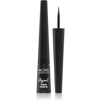 Note Cosmetique Elegant Matte Dipliner Flüssig-Eyeliner mit mattem Finish Farbton 01 Coal Black 2,5 ml