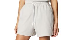 Converse Heathered Drawstring Shorts Dámske - Šortky Converse - Biela - 10023910-A01-XS - Size: XS