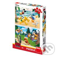 Mickey sportuje - puzzle z kategorie Multi puzzle