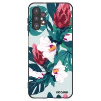 Silikónový čierny obal pre Samsung Galaxy A13 4G A135 - Rhododendron
