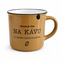 Keramický hrnček - Čas na kávu ALBI