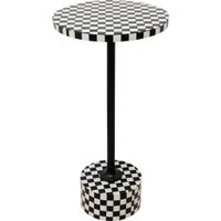 Kare-Design PRÍRUČNÝ STOLÍK, čierna, biela