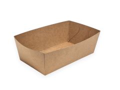 400 ks - Papierová miska kraft 165x90x60 mm 1000 ml