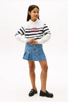 Dievčenská bavlnená sukňa Tommy Hilfiger