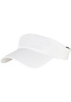 Performance visor cap, white