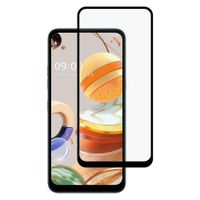 3D kaljeno steklo LG K51s / K61 črno