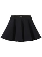 Cotton Mini Skirt W/logo