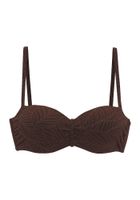 LASCANA Bikini gornji dio  tamno smeđa