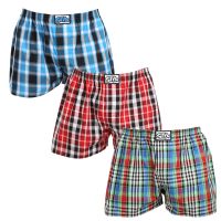 3PACK pánské trenky Styx klasická guma vícebarevné (3A103456) XL