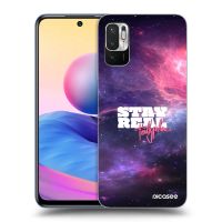 Silikónový čierny obal pre Xiaomi Redmi Note 10 5G - Stay Real