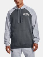 Under Armour UA Rival WM Colorblock HD Sweatshirt Grau