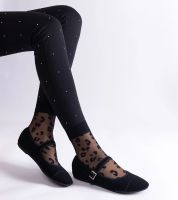 D/CEO Czarne balerinki o matowym wykończeniu zapinane na sprzączkę Longhola