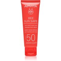 Apivita Bee Sun Safe защитен крем против стареене на кожата SPF 50 50 мл.