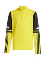 ADIDAS PERFORMANCE Sportska sweater majica 'Squadra 25'  žuta / crna