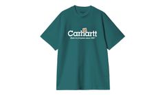 Carhartt WIP S/S Label Script T-Shirt Malachite Pánske - Tričká Carhartt WIP - Zelená - I034421_2M1_XX-L - Size: L