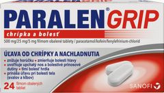 PARALEN Grip Chrípka a bolesť 24 tabliet